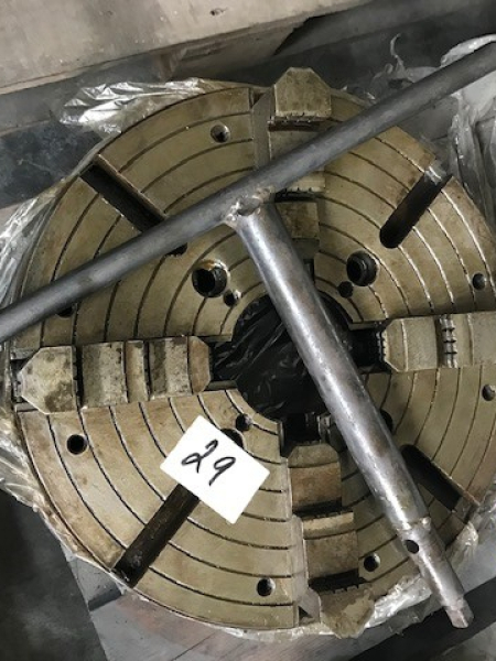 Bucha 4 mordentes 400mm + chave 