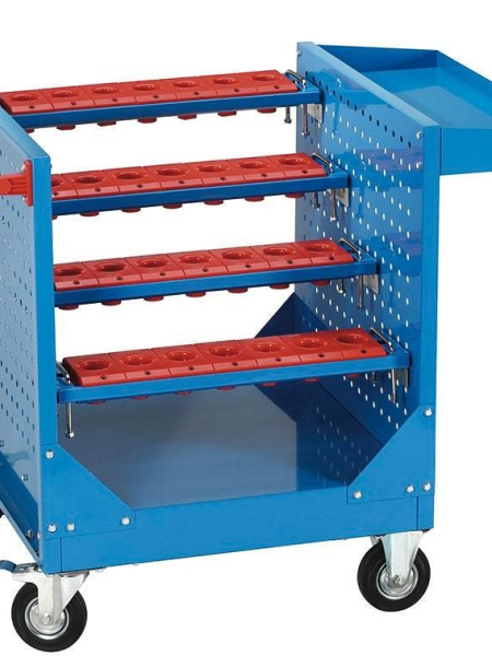 Armário para cones ISO 40 com rodas.(NOVO)